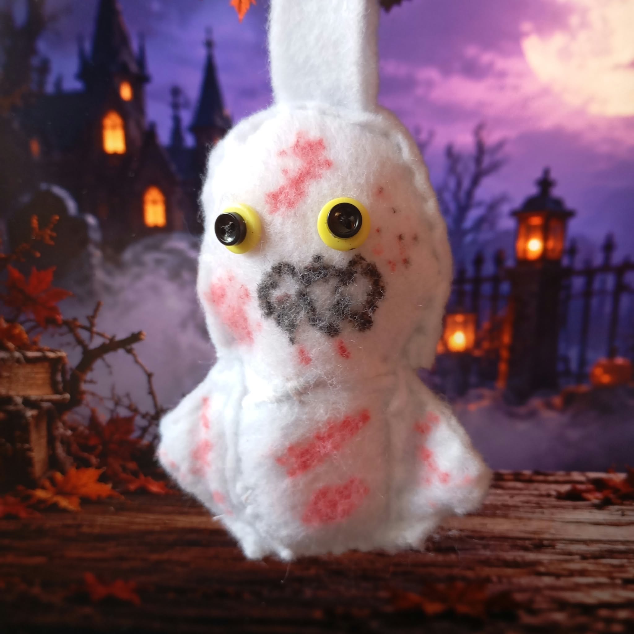 Mini Poupiche Lucifer – Fantôme horrifique d’Halloween à adopter